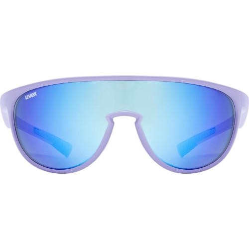 Okulary Uvex sportstyle 515 lavender matt / mirror blue