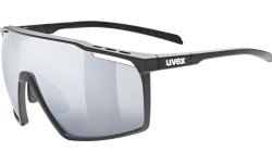 Okulary Uvex mtn perform black matt / mirror silver