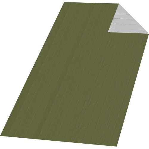 Folia izotermiczna Cattara SOS, zielona, 210x130 cm