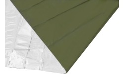 Folia izotermiczna Cattara SOS, zielona, 210x130 cm