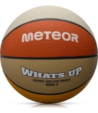 Koszykówka meteor co tam - Orange/beige