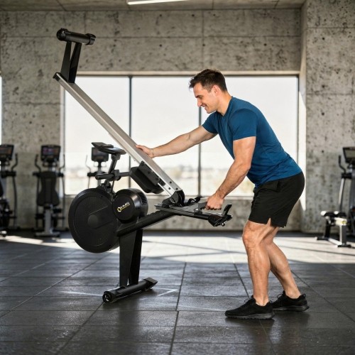 PROFESSIONAL MAGNETIC ROWING MACHINE ZM1856 COMMERCIAL HMS PREMIUM