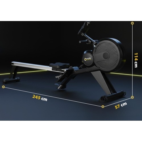PROFESSIONAL MAGNETIC ROWING MACHINE ZM1856 COMMERCIAL HMS PREMIUM