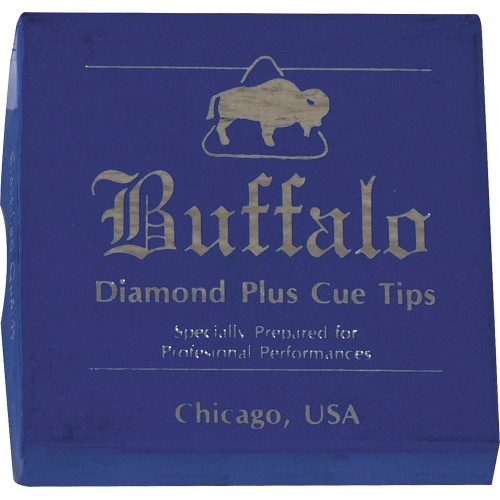 Skórka do kija bilardowego Buffalo Diamond Plus 11 mm, 50 szt.