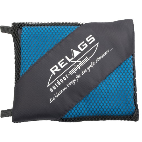 Ręcznik BasicNature Velour, 120x60cm, niebieski