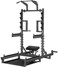 SMP01 MULTIFUNCTIONAL STAND WITH WEIGHTLIFTING AND HIP THRUST PLATFORM COMMERCIAL HMS