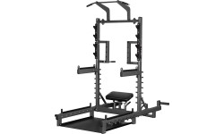Komercyjny wielofunkcyjny stojak z platformą do podnoszenia ciężarów i hip thrust SMP01 HMS