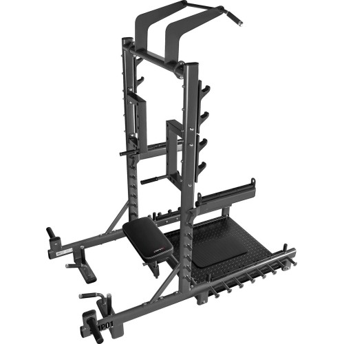 Komercyjny wielofunkcyjny stojak z platformą do podnoszenia ciężarów i hip thrust SMP01 HMS