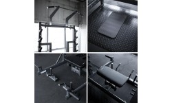 Komercyjny wielofunkcyjny stojak z platformą do podnoszenia ciężarów i hip thrust SMP01 HMS