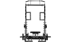 Komercyjny wielofunkcyjny stojak z platformą do podnoszenia ciężarów i hip thrust SMP01 HMS