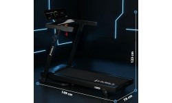 ELECTRIC TREADMILL BLUETOOTH COMPATIBLE WITH TRAINING APPS BE5872N HMS