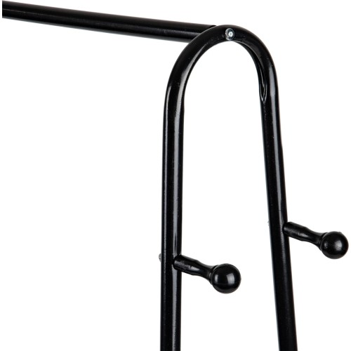 Wieszak stojący stojak z 2 półkami na ubrania buty