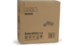 Skrzynka pocztowa listy gazety stal galwanizowana