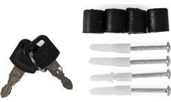 Skrzynka pocztowa listy gazety stal galwanizowana