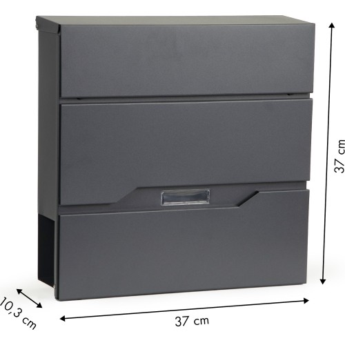 Skrzynka pocztowa listy gazety stal galwanizowana