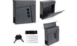 Skrzynka pocztowa listy gazety stal galwanizowana