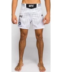 Men's UFC Zenith by Venum White Authentic Fight Night Short Fit Fight Short