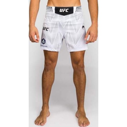 Men's UFC Zenith by Venum White Authentic Fight Night Short Fit Fight Short