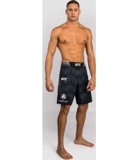 Men's UFC Zenith by Venum Black Authentic Fight Night Long Fit Fight Short