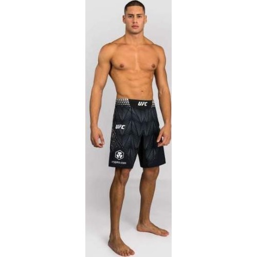 Men's UFC Zenith by Venum Black Authentic Fight Night Long Fit Fight Short