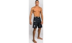 Men's UFC Zenith by Venum Black Authentic Fight Night Long Fit Fight Short