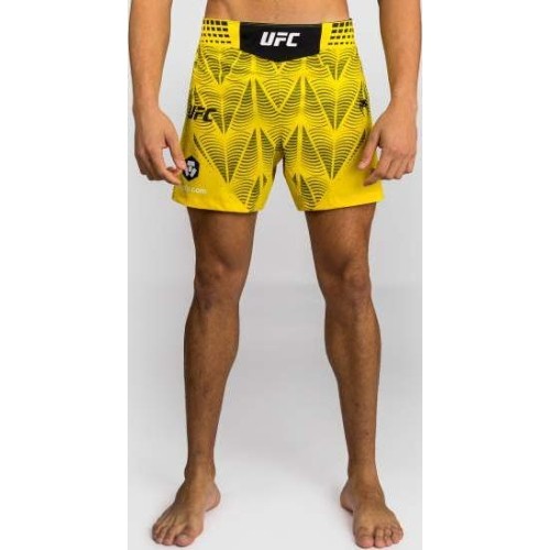 Men's UFC Zenith by Venum Yellow Authentic Fight Night Short Fit Fight Short
