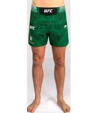 Men's UFC Zenith by Venum Green Authentic Fight Night Short Fit Fight Short