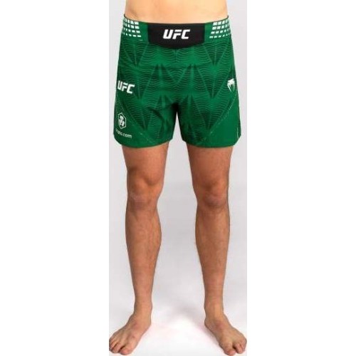 Men's UFC Zenith by Venum Green Authentic Fight Night Short Fit Fight Short