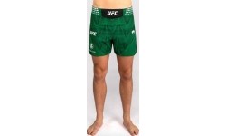Men's UFC Zenith by Venum Green Authentic Fight Night Short Fit Fight Short