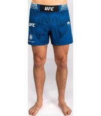 Men's UFC Zenith by Venum Blue Authentic Fight Night Short Fit Fight Short
