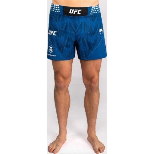 Men's UFC Zenith by Venum Blue Authentic Fight Night Short Fit Fight Short