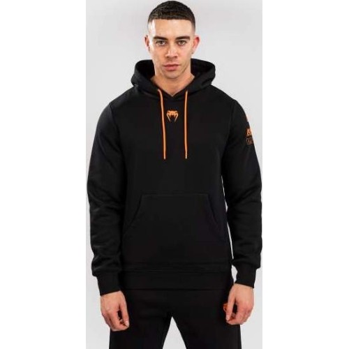 Men's UFC Zenith by Venum Black Authentic Fight Week Pullover Hoodie