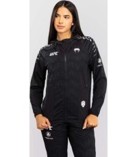 Women's UFC Zenith by Venum Black Authentic Fight Night Walkout Hoodie
