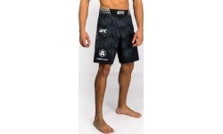 Men's UFC Zenith by Venum Black Authentic Fight Night Long Fit Fight Short