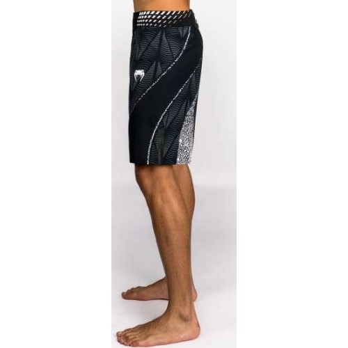 Men's UFC Zenith by Venum Black Authentic Fight Night Long Fit Fight Short