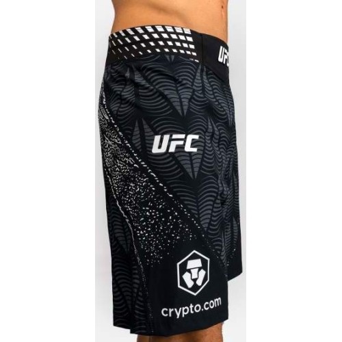 Men's UFC Zenith by Venum Black Authentic Fight Night Long Fit Fight Short
