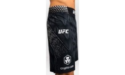 Men's UFC Zenith by Venum Black Authentic Fight Night Long Fit Fight Short
