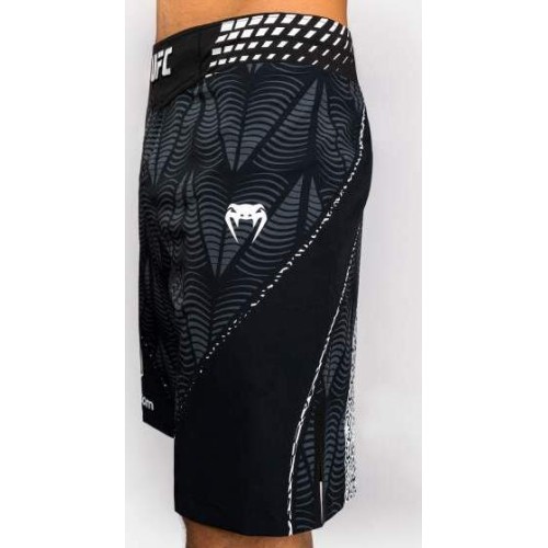 Men's UFC Zenith by Venum Black Authentic Fight Night Long Fit Fight Short