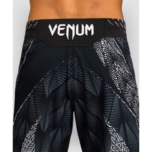 Men's UFC Zenith by Venum Black Authentic Fight Night Long Fit Fight Short