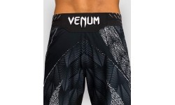 Men's UFC Zenith by Venum Black Authentic Fight Night Long Fit Fight Short