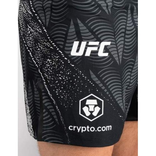 Men's UFC Zenith by Venum Black Authentic Fight Night Short Fit Fight Short
