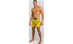 Men's UFC Zenith by Venum Yellow Authentic Fight Night Short Fit Fight Short