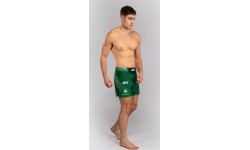 Men's UFC Zenith by Venum Green Authentic Fight Night Short Fit Fight Short