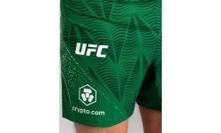 Men's UFC Zenith by Venum Green Authentic Fight Night Short Fit Fight Short