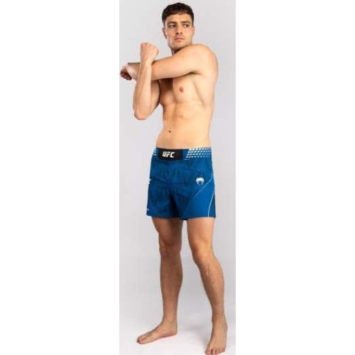 Men's UFC Zenith by Venum Blue Authentic Fight Night Short Fit Fight Short