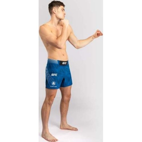 Men's UFC Zenith by Venum Blue Authentic Fight Night Short Fit Fight Short