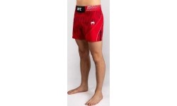 Men's UFC Zenith by Venum Red Authentic Fight Night Short Fit Fight Short