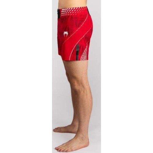 Men's UFC Zenith by Venum Red Authentic Fight Night Short Fit Fight Short