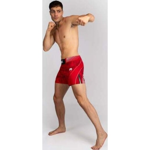 Men's UFC Zenith by Venum Red Authentic Fight Night Short Fit Fight Short