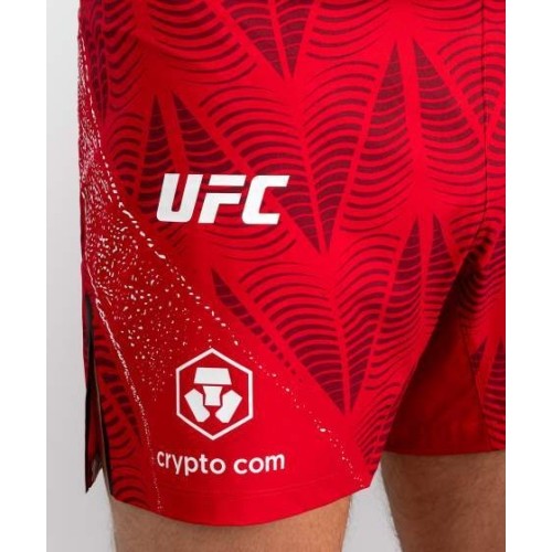 Men's UFC Zenith by Venum Red Authentic Fight Night Short Fit Fight Short